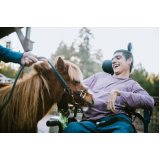 equoterapia para paralisia cerebral Cravinhos
